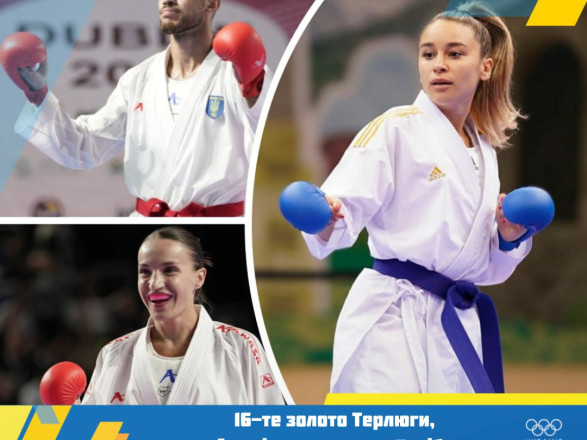 Украина выиграла два "золота" и "бронзу" на этапе Премьер-лиги по каратэ в Ирландии