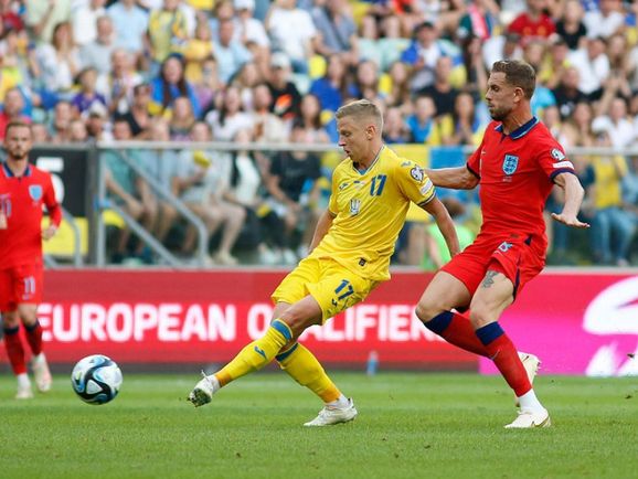 Зинченко стал автором 250 гола сборной Украины
