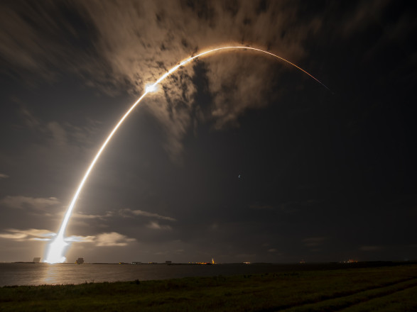 SpaceX осуществила запуск на орбиту очередной партии спутников Starlink