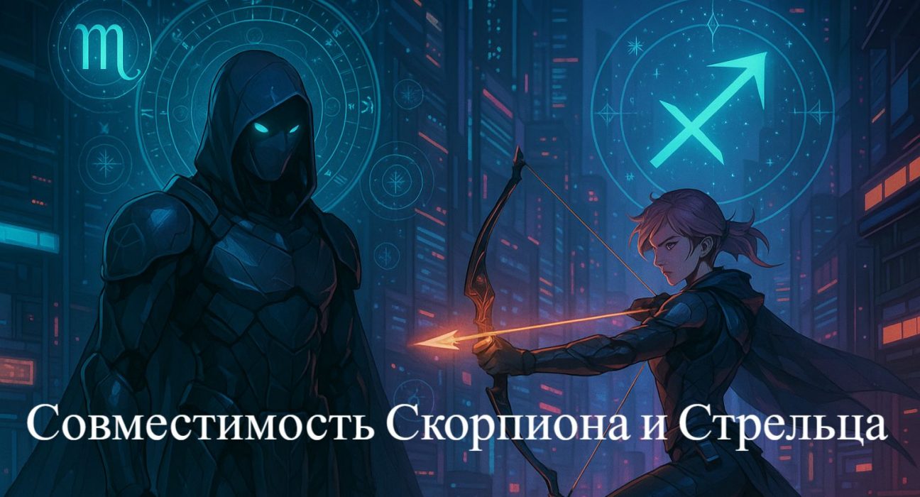 совметсимость Скорпиона и стрельца в процентах
