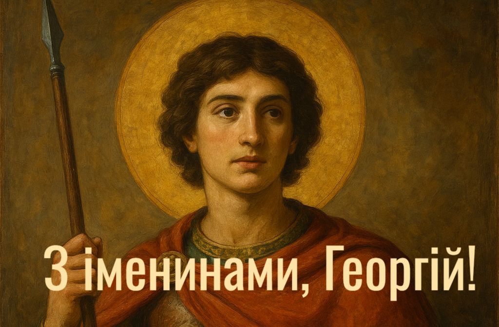 Вітаю з Днем Ангела Георгій