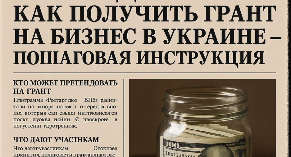 Грант для ВПО в 10 тысяч долларов 2025