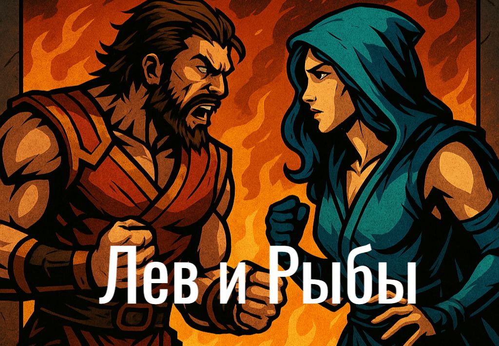Совметимость Рыбы и Льва в %