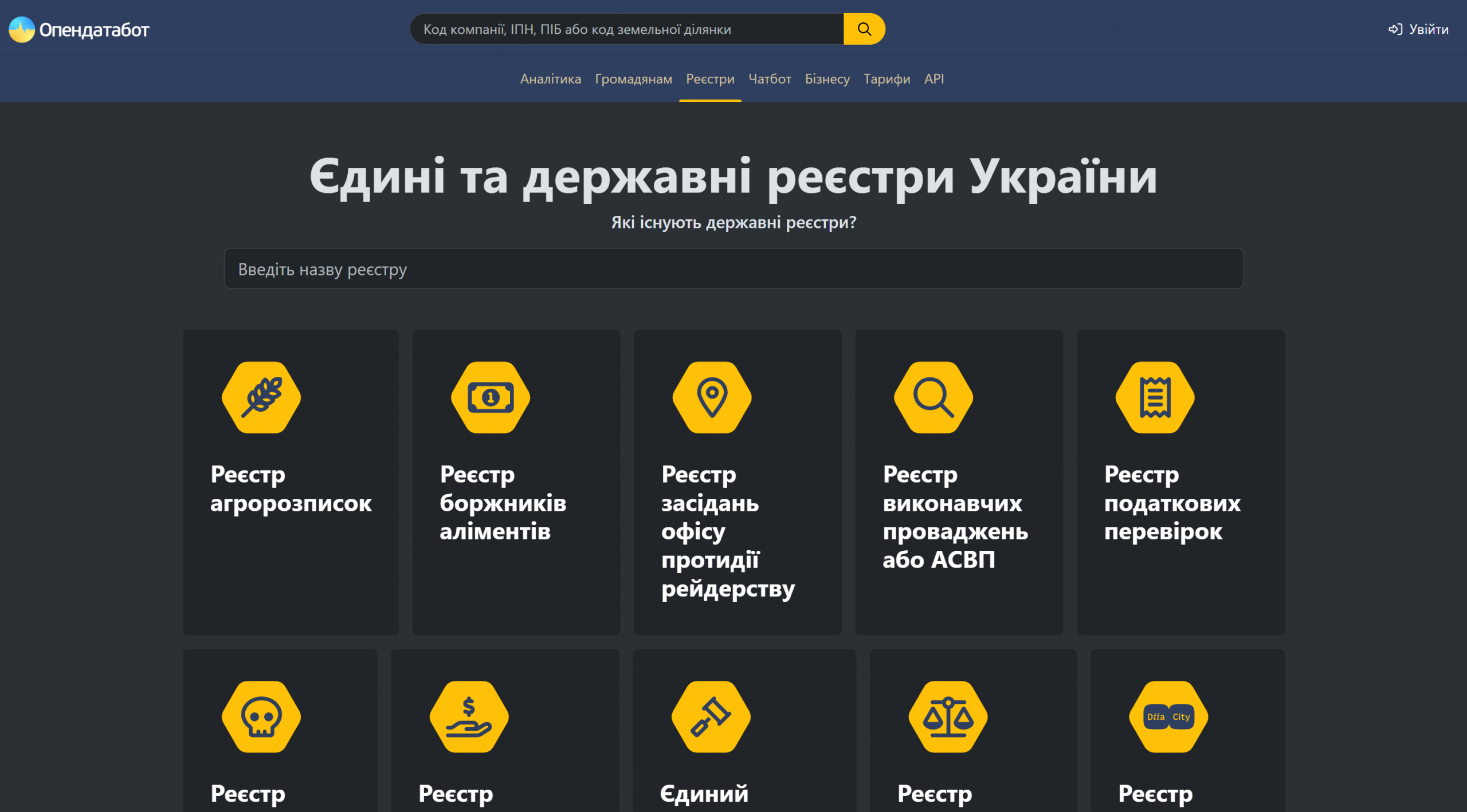 резюме судових справ в Опендатабот