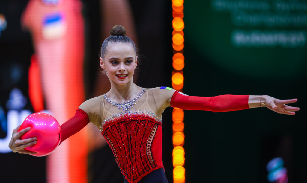 Украинка чемпионка европы по художественной гимнастике