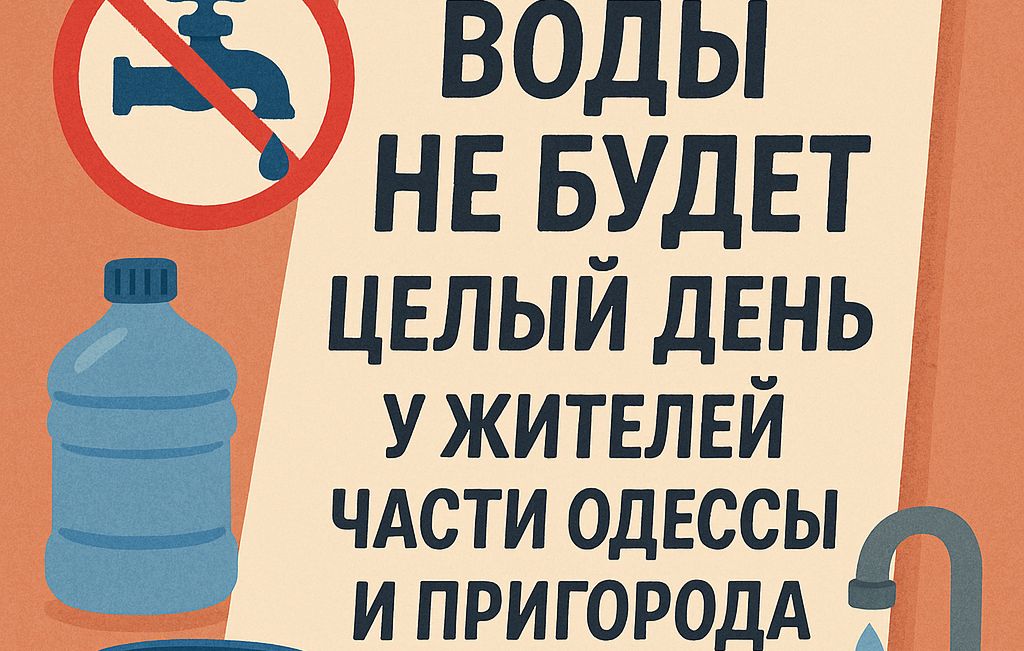 Ремонтные работы Одесского водоканала 09.06.2025