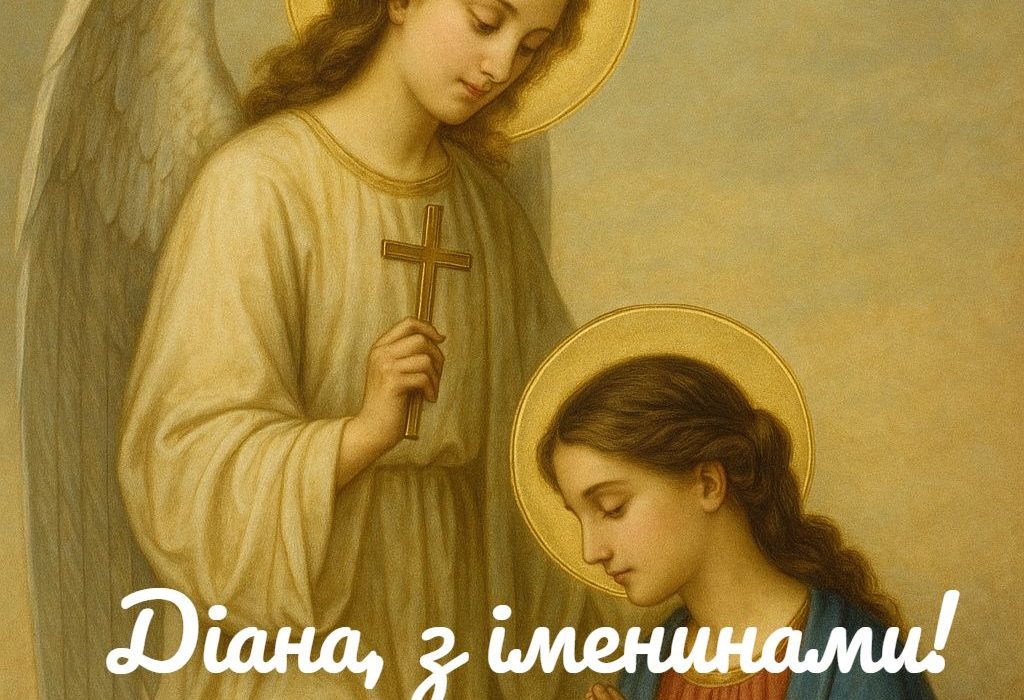 Привітання Діані з іменинами