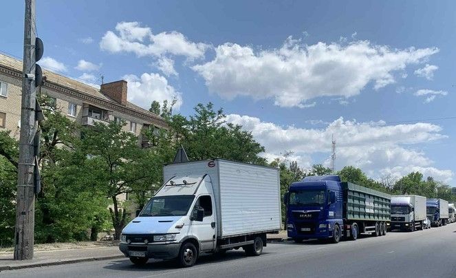затор з Миколаєва в Одесу