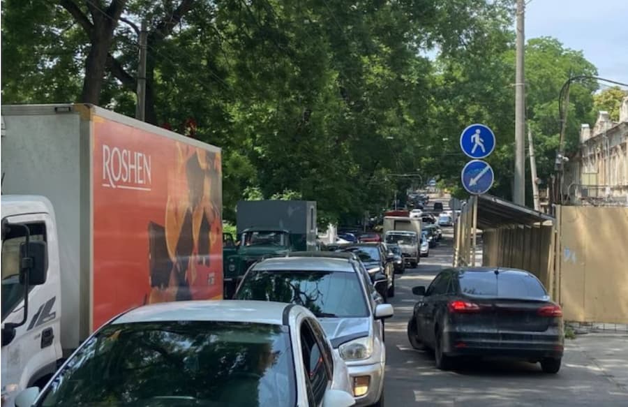 Пробки в центрі Одеси через міжнародних дипломатів