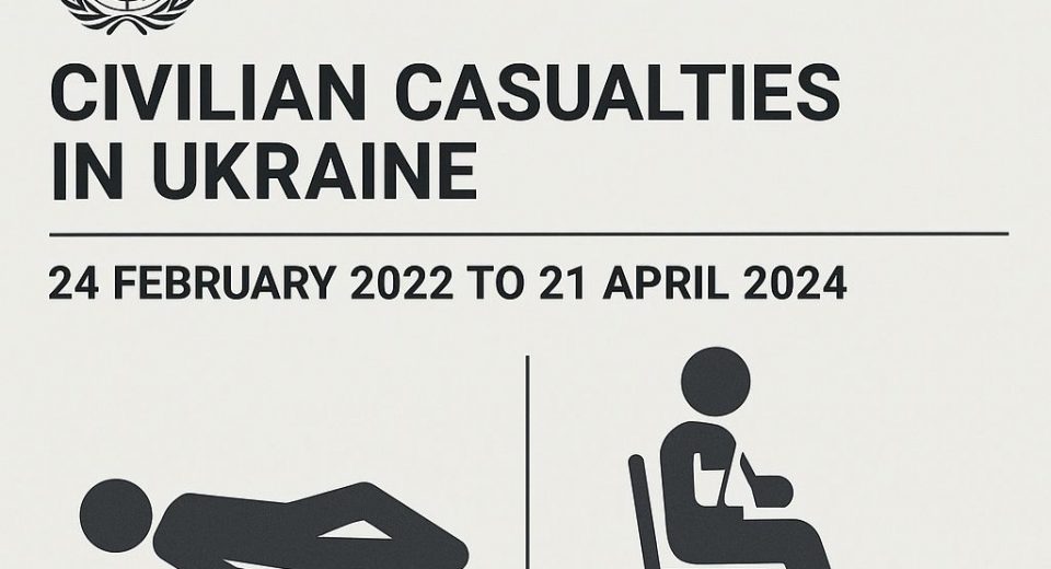ООн про зростання кількості загиблих цивільних в Україні