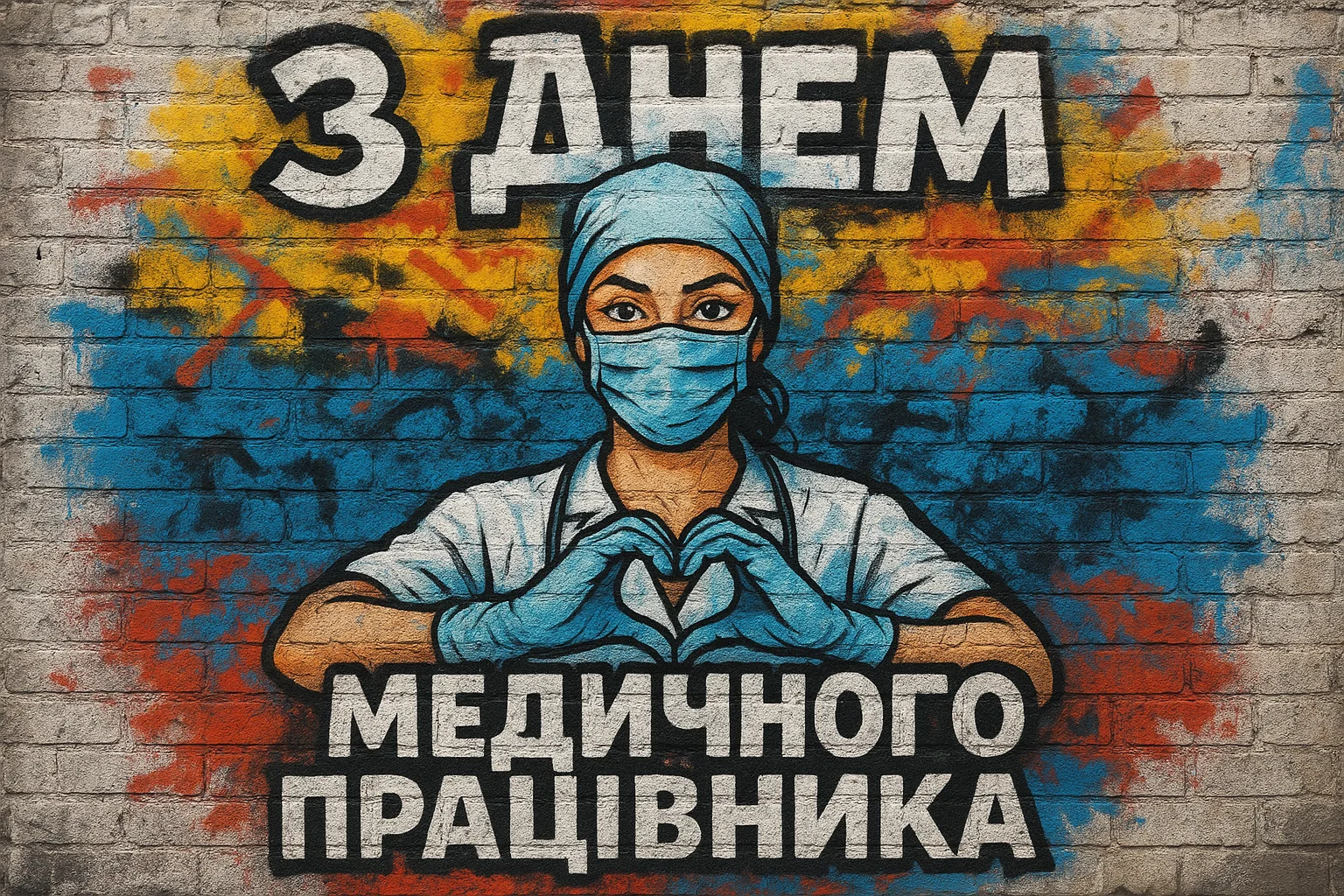 Картинки та привітання в прозі з Днем медичного працівника
