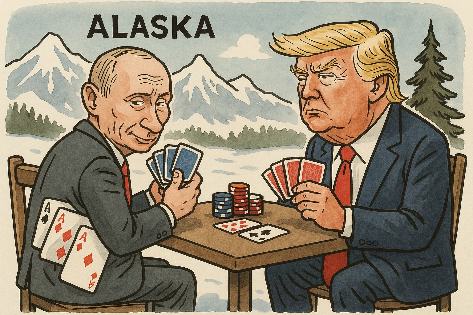 Чому зустріч Трампа і Путіна пройде саме на Алясці