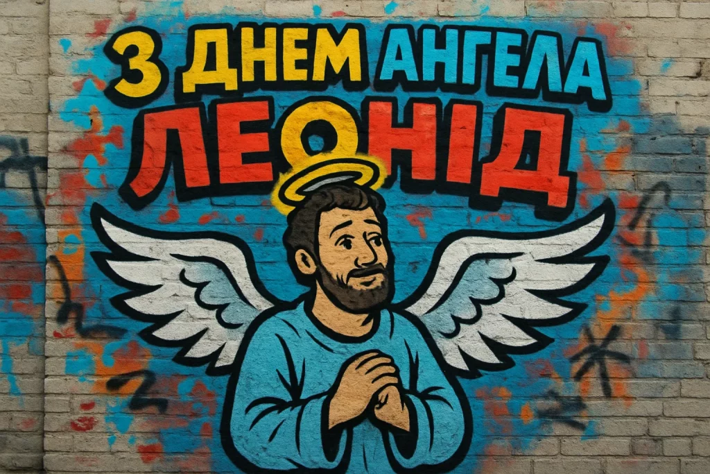 з Днем ангела Леонід