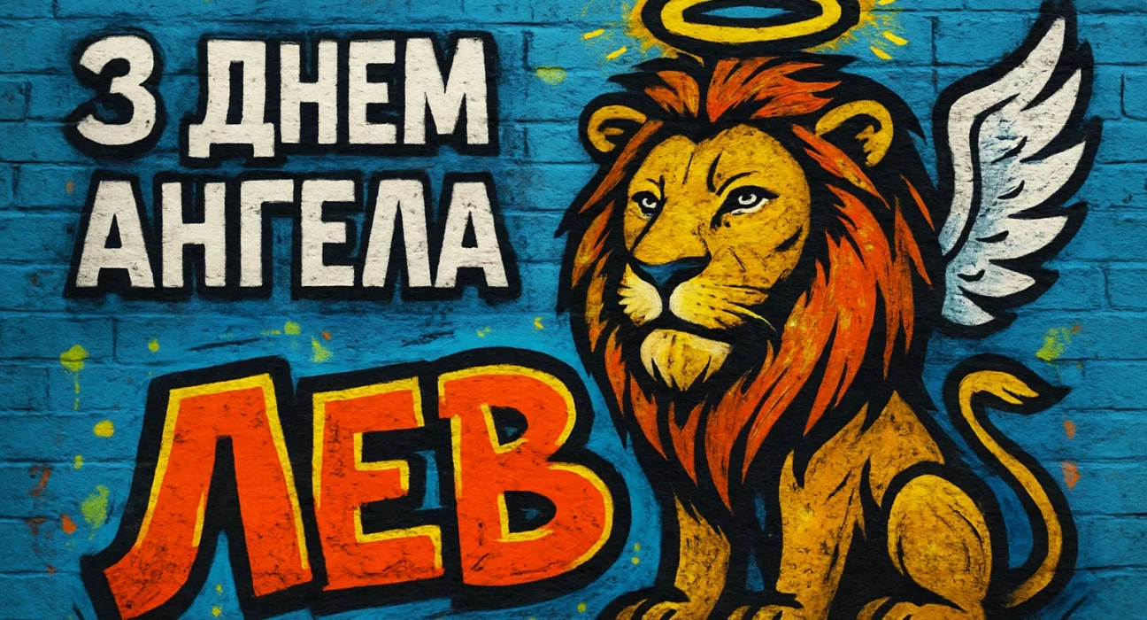 З Днем ангела Лев