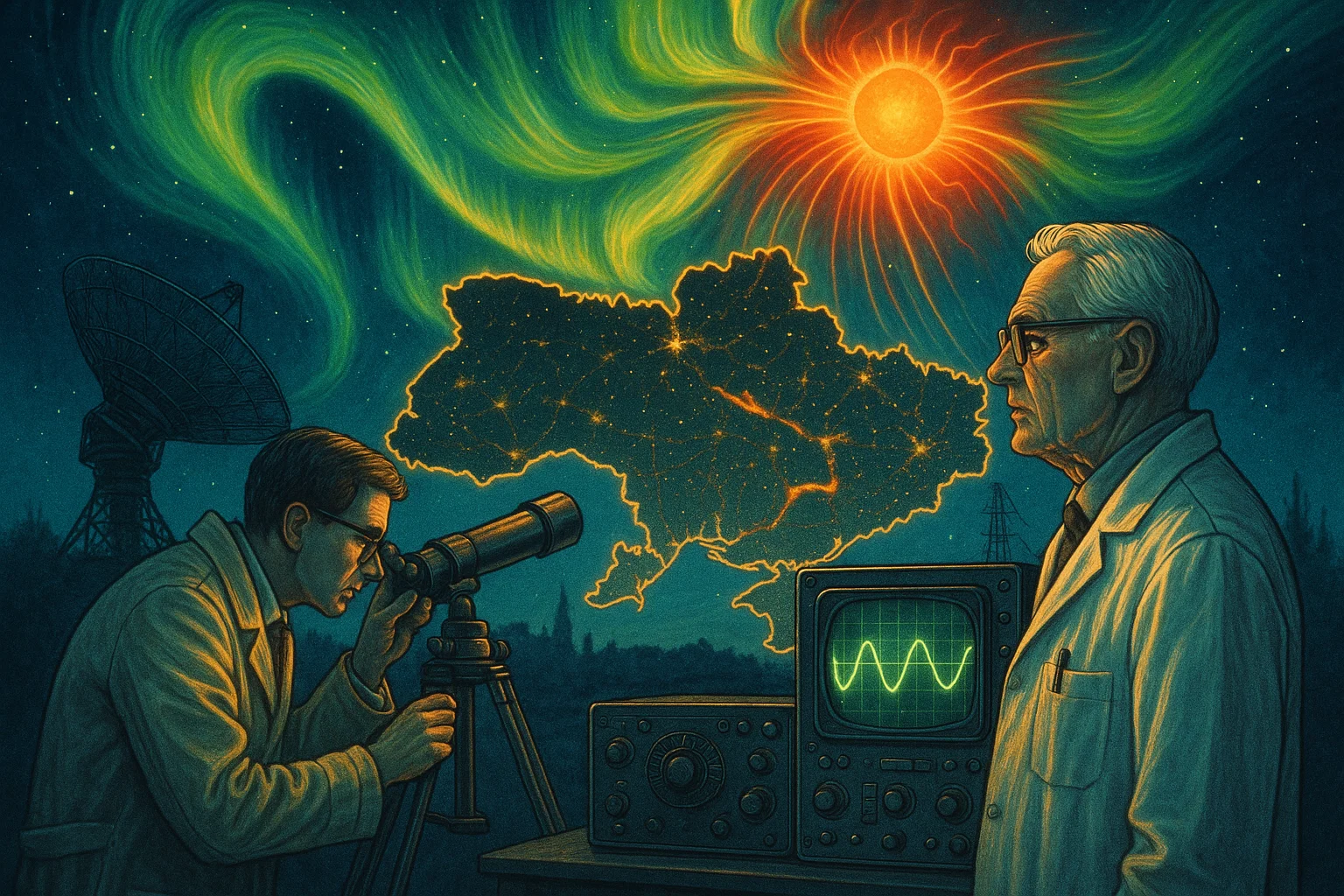 Магнітна буря в Україні 25 серпня 2025 – прогноз на день