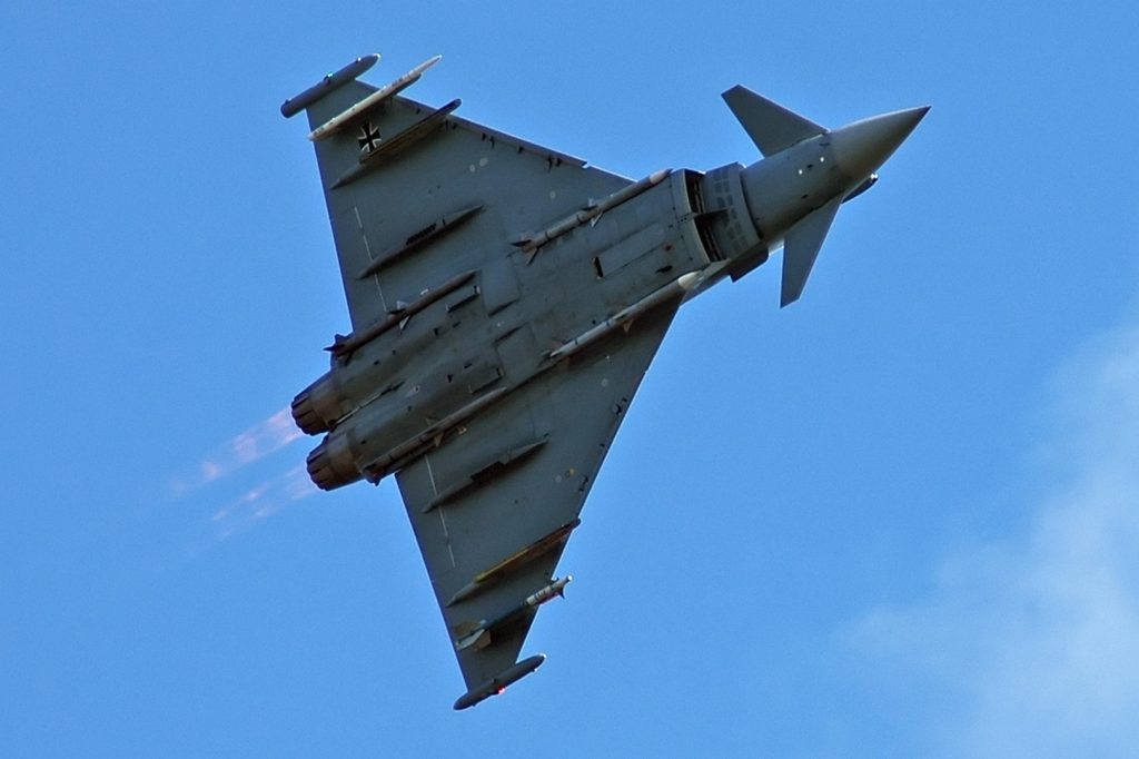 Німецькі літаки Eurofighter патрулюватимуть схід НАТО з Польщі