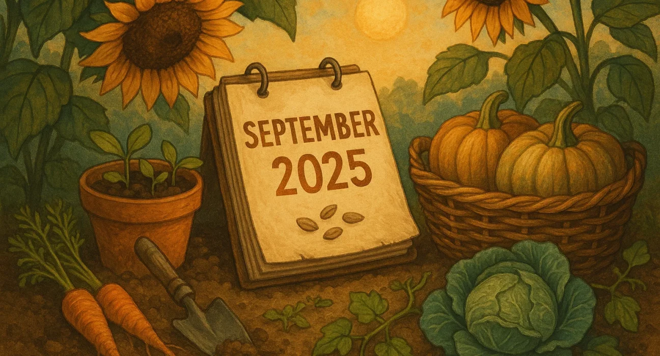 Посівний календар вересень 2025 таблиця і щоденні поради