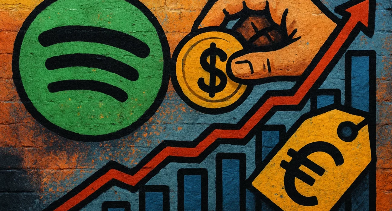 Spotify планує підвищення вартості на преміум підписку в Європі