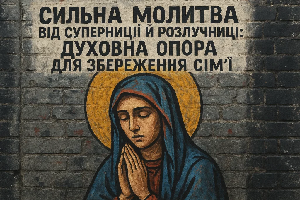 Сильна молитва від суперниці та розлучниці для збереження сім'ї
