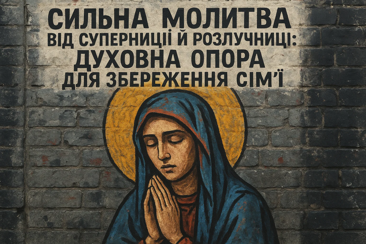 Сильна молитва від суперниці та розлучниці для збереження сім'ї