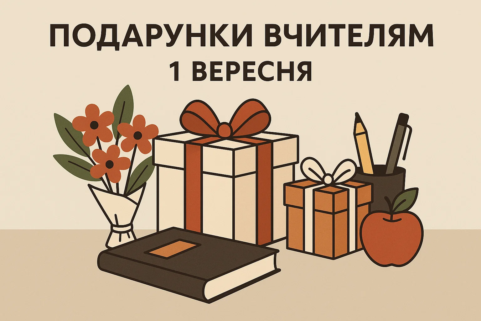 ТОП-50 ідей прикольних подарунків вчителю на Перший дзвоник