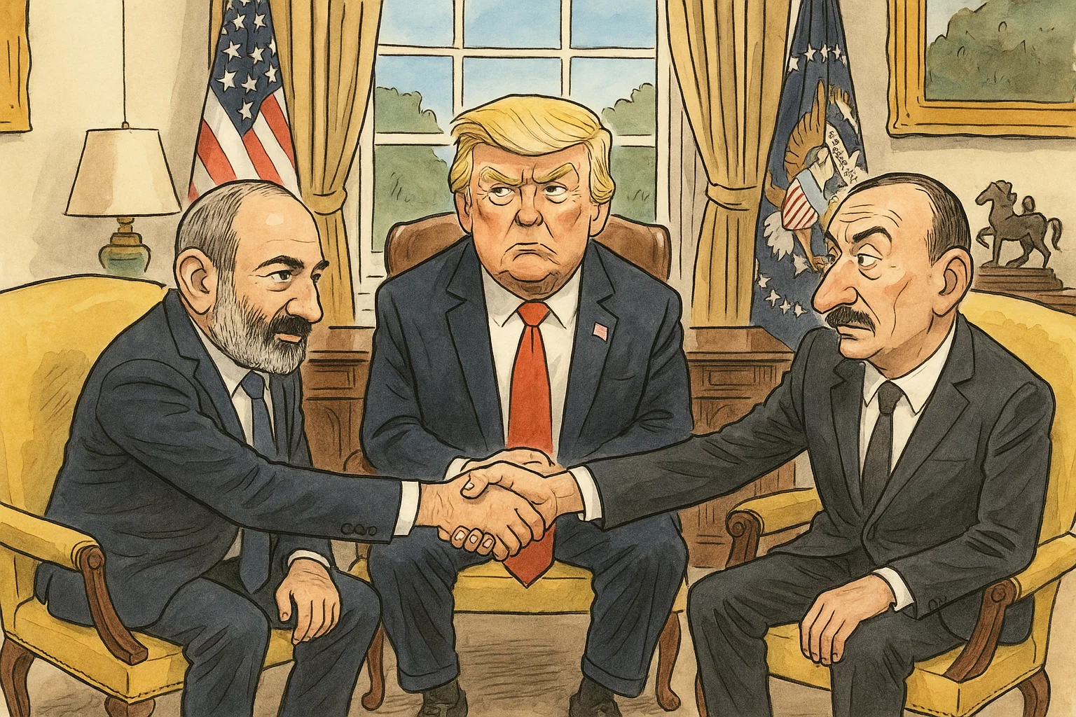 Трамп ініціює мирні переговори Вірменії й Азербайджану