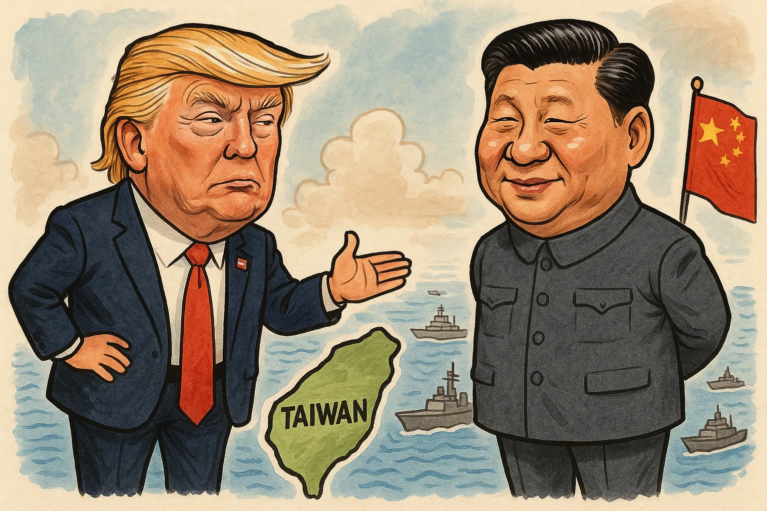 Трамп заявив, що Сі Цзіньпін пообіцяв не атакувати Тайвань
