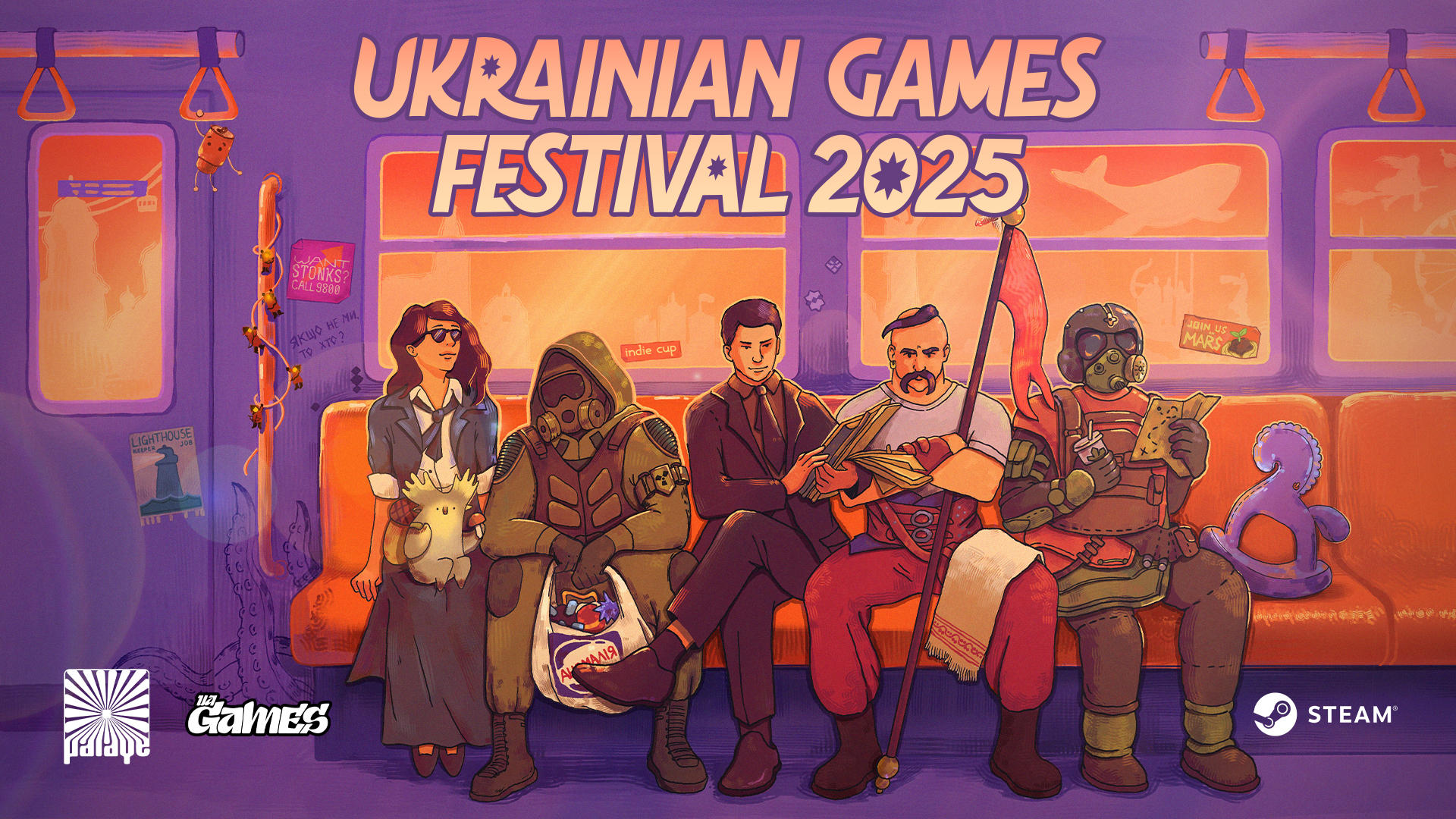 Ukrainian Games Festival 2025 стартував у Steam