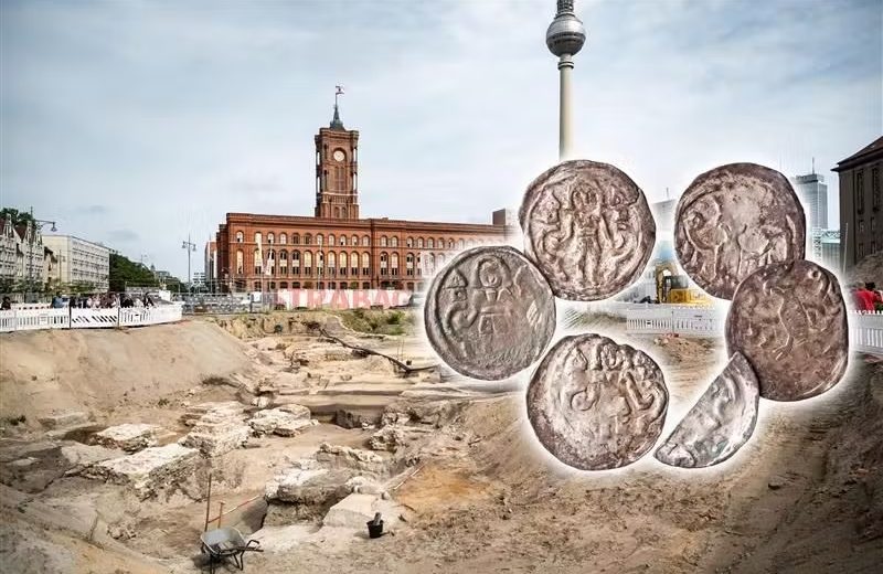 В центрі Берліна розкопали скарб срібних монет XIII століття