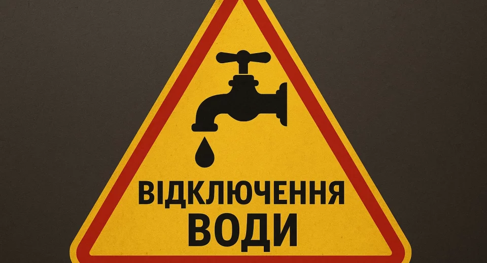 В Одесі сьогодні відключення води графік ремонтних робіт 25.08.2025