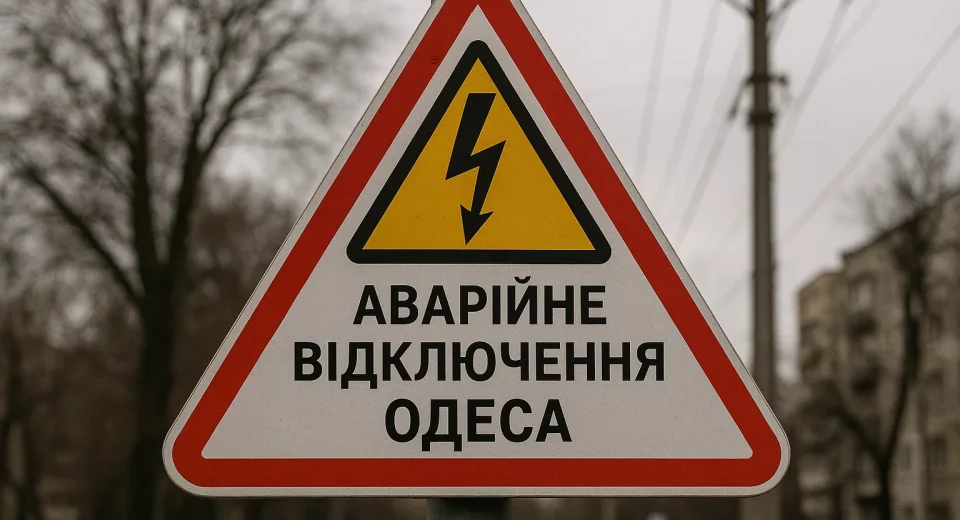 Відключення світла в Одесі 28 серпня повний список адрес по районам