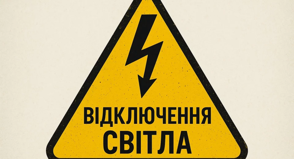 Відключення світла в Одесі 29 серпня адреси та графік робіт