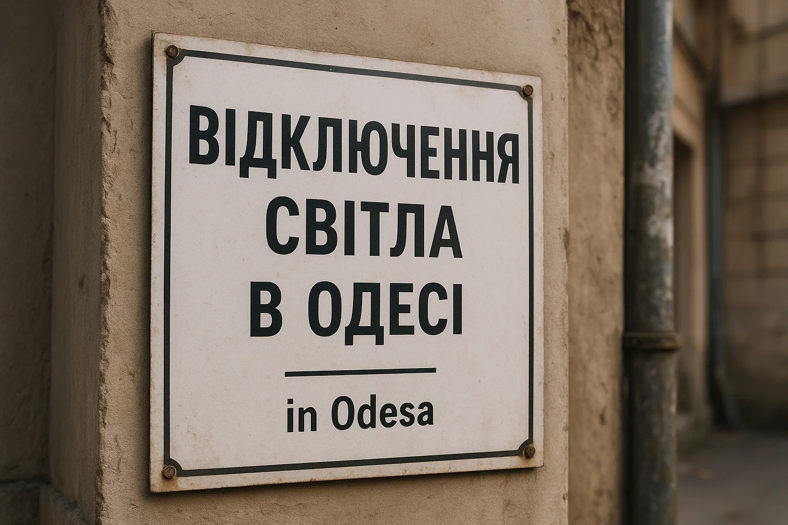 Відключення світла в Одесі 30 серпня адреси та графік робіт РЕМ