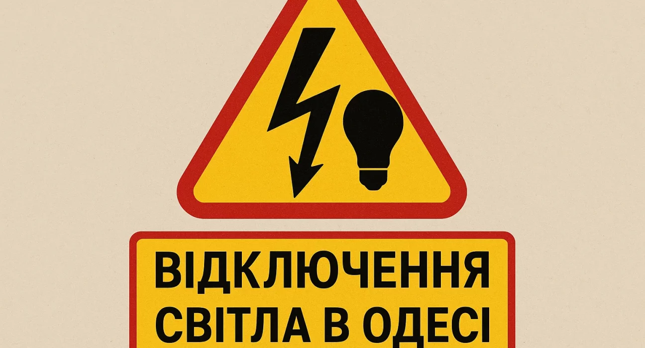 Відключення світла в Одесі сьогодні 25 серпня 2025 графік робіт
