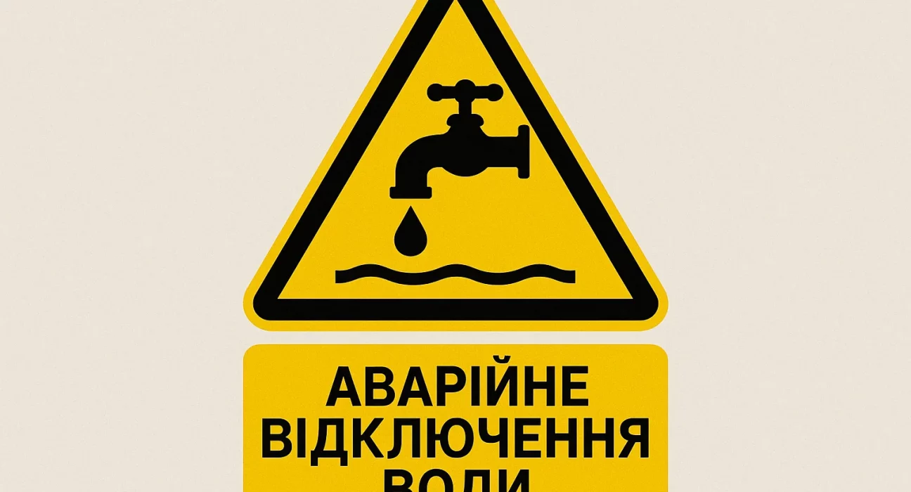 Відключення води в Одесі 22 серпня графік ремонтних робіт