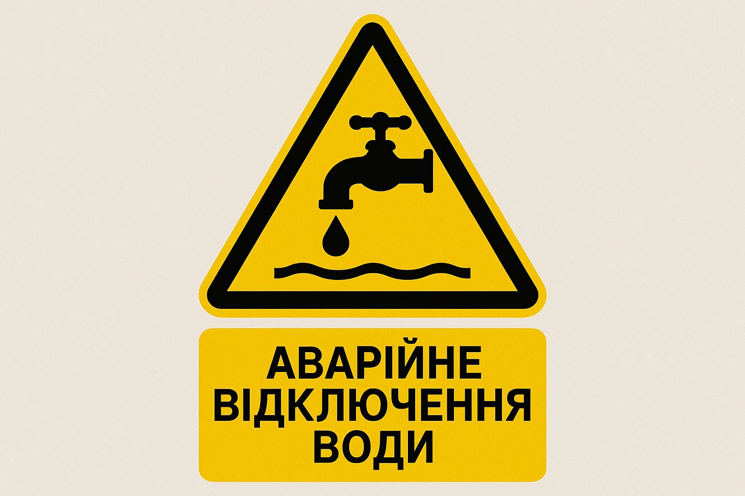 Відключення води в Одесі 22 серпня графік ремонтних робіт