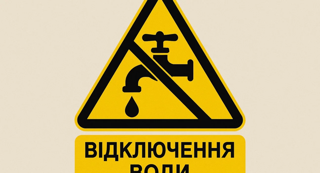 Відключення води в Одесі 23 серпня 2025 року графік робіт
