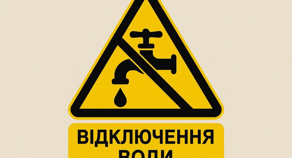 Відключення води в Одесі 23 серпня 2025 року графік робіт