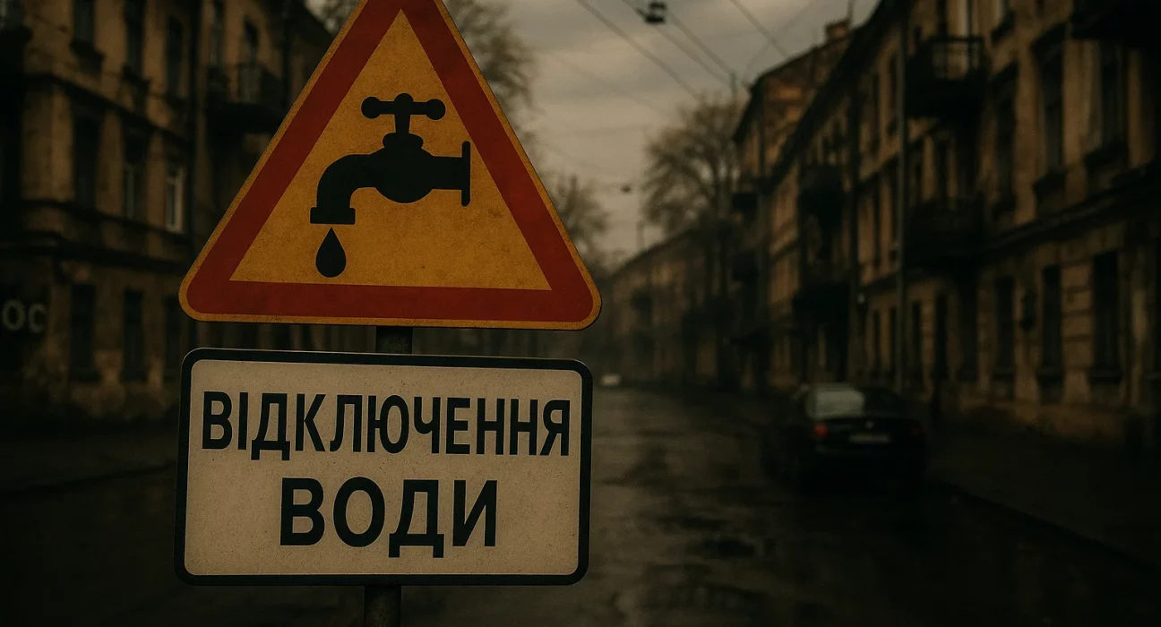 Відключення води в Одесі 31 серпня – адреси та причини аварій