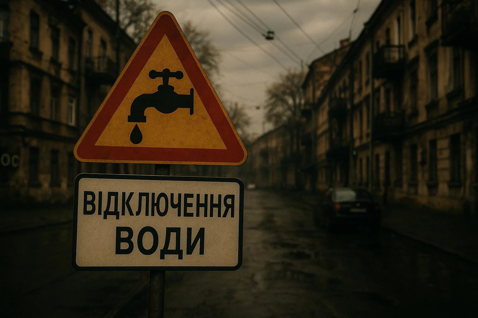 Відключення води в Одесі 31 серпня – адреси та причини аварій