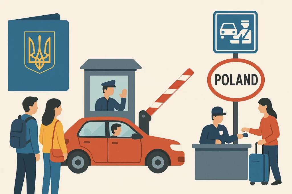 Які правила в’їзду для українців у Польщу в 2025 році
