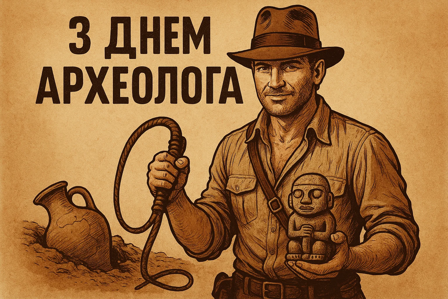 З Днем археолога картинки та листівки