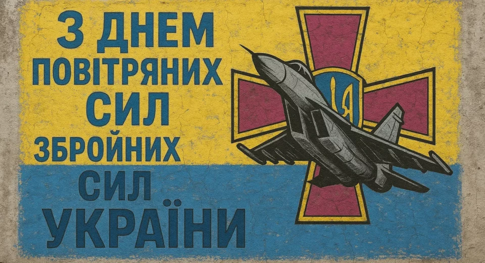 Картинки та привітання в прозі з Днем Повітряних Сил ЗСУ