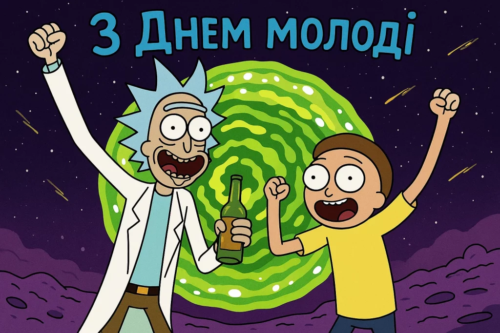 З Днем молоді картинка