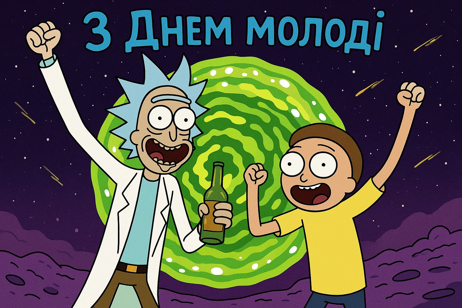 З Днем молоді картинка