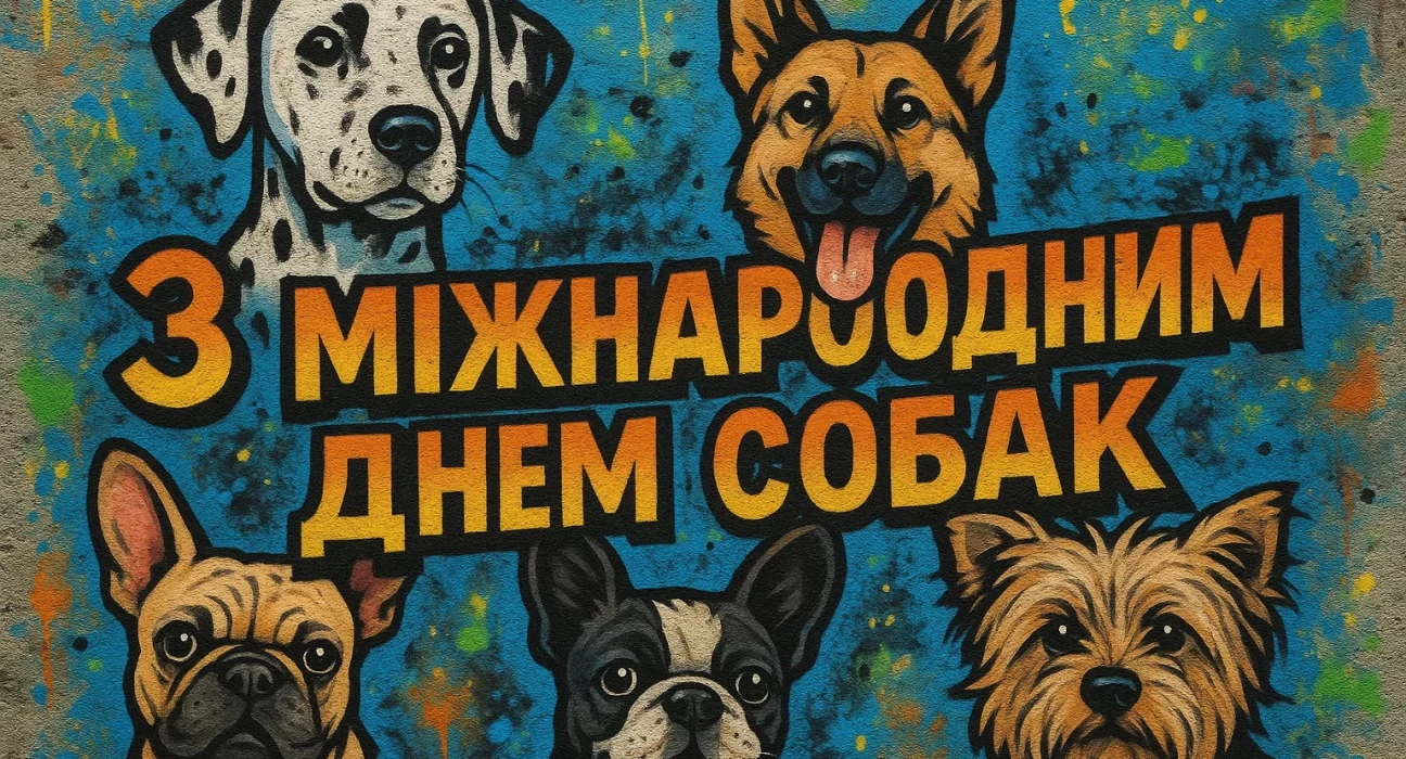 Привітання з міжнародним днем собак