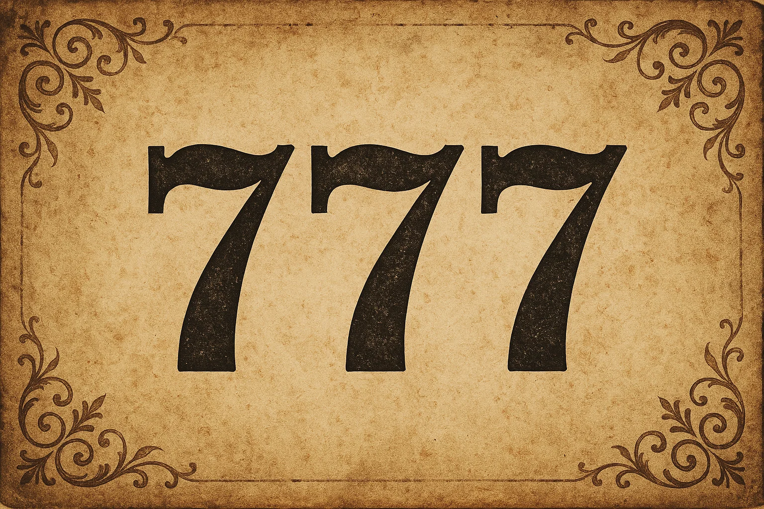 Число 777 в нумерології: значення та духовна символіка