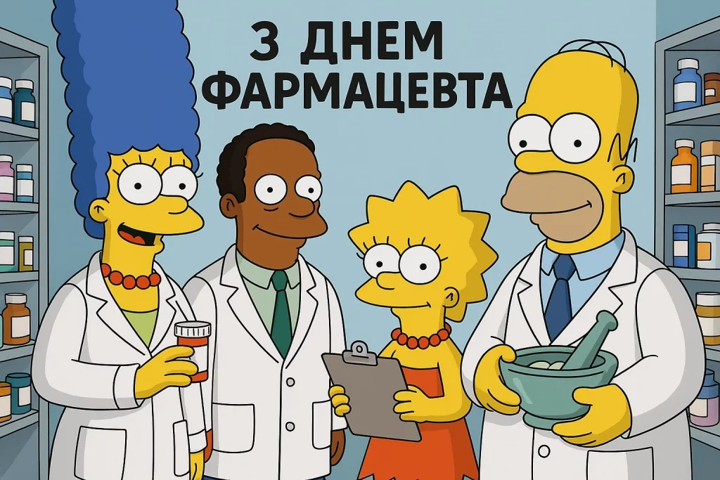 Картинки і щирі привітання з Днем фармацевта України