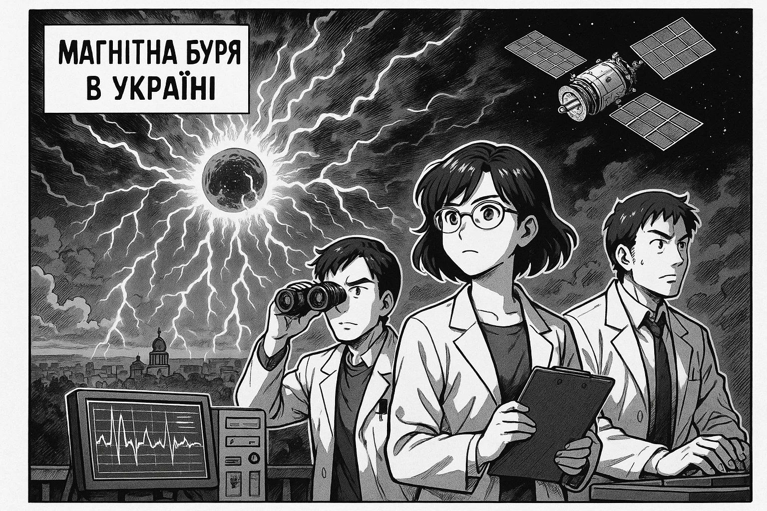 Магнітна буря в Україні 10 вересня 2025 прогноз по регіонах