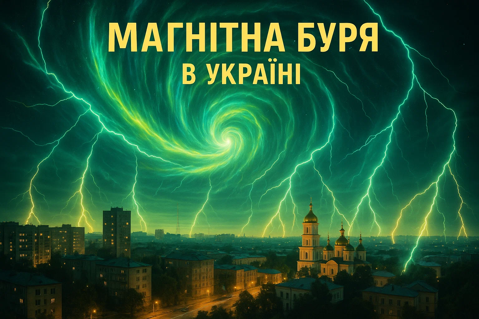 Магнітна буря в Україні 11 вересня 2025 прогноз по регіонах